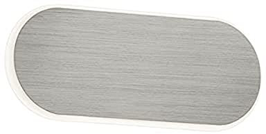 Trio Leuchten LED Wandleuchte Carlo 225271007, Metall Nickel matt, inkl. 8.5 Watt LED, Switch Dimmer