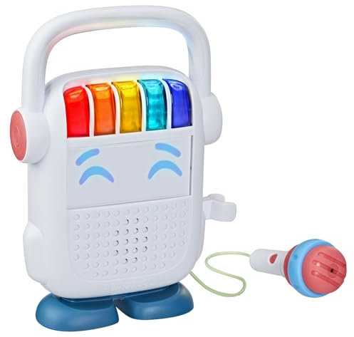 Playskool Robot Rock n' Roll, Haut-Parleur Bluetooth et Microphone de karaoké avec modulateur Vocal (exclusivité Amazon)