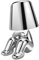 Tischlampe mit Touch Steuerung, Thinker Statue Man Dekorative LED Schreibtischlampe, USB Charging 3 Helligkeitsstufen Dimmbare Nachttischlampe für Schlafzimmer Wohnzimmer Büro Dekoratio Geschenk