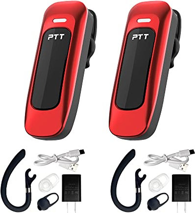 TXQ Wurui R66 ricetrasmittente Una macchina auricolari con microfono uhf portatile mini piccola professionale pmr 446 usb type C (2 pacchetti rosso)