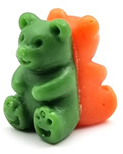 SPITBOARDS Fingerboard Wax Curb Wax for Fingerboard Obstacles Pack of 2 - Green and Orange