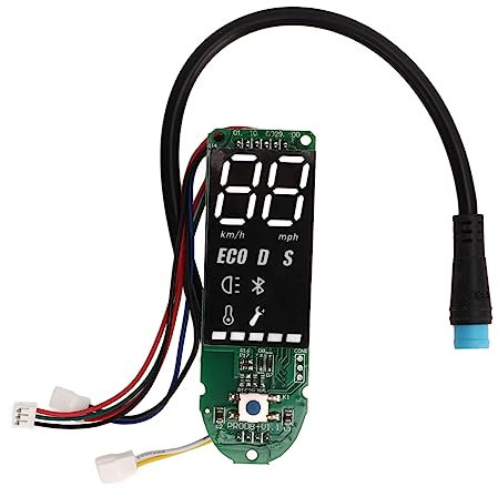 BuyWeek Tablero Bluetooth para Patinete Eléctrico Xiaomi Pro, Placa de Circuito de Scooter Eléctrico con Pantalla LED