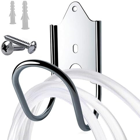 Generic Garden Hose Holder Hook, Garden Hose Pipe Hanger, Wall Mounted Garden Hose Hanger, For Water Hose Wall Mounted Water Hose, Extension Cord, Air Compressor Hose Hook Garden Hose Hanger