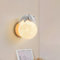 Wandlampe mit schlafendem Bären und Mond, Cartoon-Mond-Wandlampe, warme Wandleuchte, dekorative Wandleuchte, Lampenschirm für Schlafzimmer, Wohnzimmer, Flur