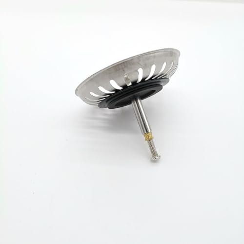 Universal Höhenverstellbarer Waschbecken 80 mm-Sieb Für Spülbecken Und Spülbecken Stöpsel - Abflussstopfen Mit Sieb Für Waschbecken - Stöpsel Für Waschbecken Und Stöpsel Waschbecken - Abfluss Sieb Für