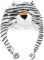 TOYANDONA 1pc Plüsch Kinder Leistung Hut Tiger Tier Kopfbedeckung Ohrenschützer Süße Cartoon Warme Mütze Für Kinderparty