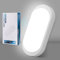 LED Kellerlampe mit Bewegungsmelder Innen, IP65 Kellerleuchte LED Wandlampe, 12W 1200LM Deckenleuchte mit Bewegungsmelder, 4000K Feuchtraumleuchte Oval für Keller Treppe Garage Flur