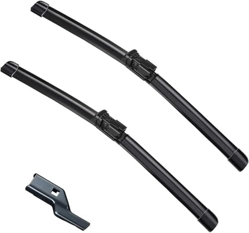 Scheibenwischer für Volvo V70 III XC70 MK3 2008-2016 Front - Originalgröße - Leise & Kratzfrei - Einfache Montage - 2er Set