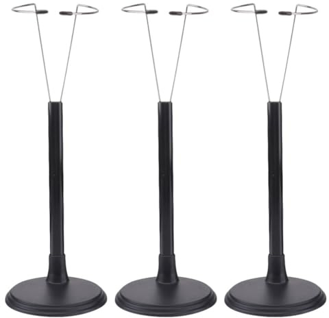 Supvox Puppenständer Einstellbar 3 Stück Display-Ständer Für 30 cm Puppe Leichte Präsentationshalter Mit Flachem Sockel Für Regal Tischplatte Und Schrank Zubehör Für Puppen