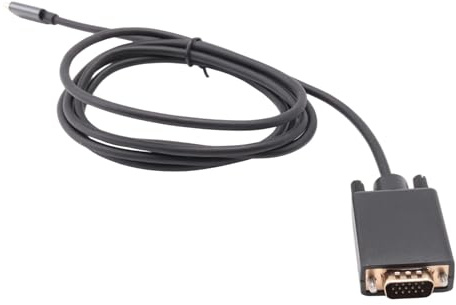 Vymlo USB-C to VGA Adapter Type-C to D-Sub 15Pin VGA Converter Cable for USB 3.1 Mobile Phone Laptop Monitor Projector TV
