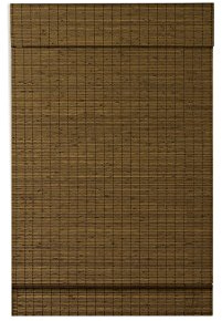 Radiance 2216208E Kabelloser Ahorn-Umhang, flachgewebt, Bambus, römischer Lampenschirm mit Volant, 86,4 cm breit x 162,6 cm lang