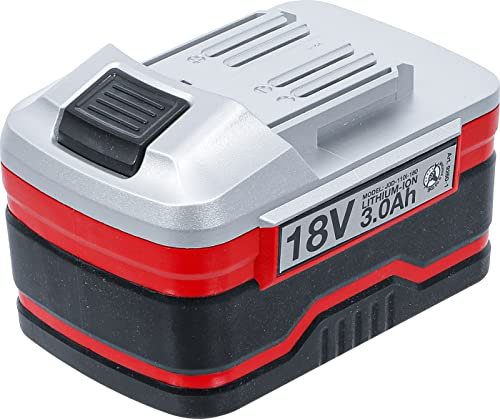 BGS Diy 9260-1 | Ersatzakku | Li-Ion | 18 V DC / 3,0 Ah | für Akku-Schlagschrauber Art. 9260