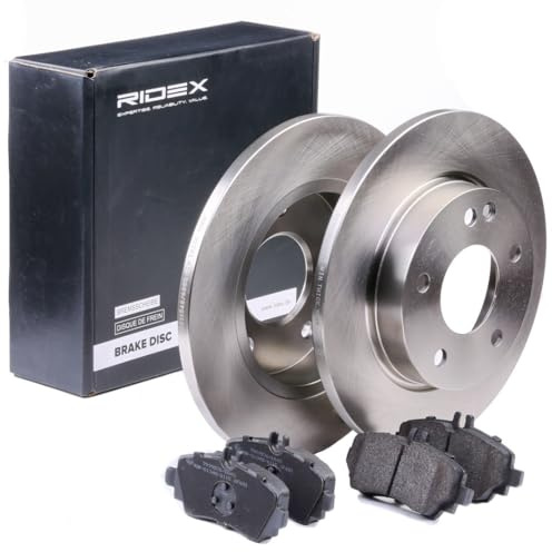 RIDEX Bremsenset Vorne 260mm Bremsscheiben und Bremsbeläge passend für MERCEDES-BENZ A-Klasse (W168)