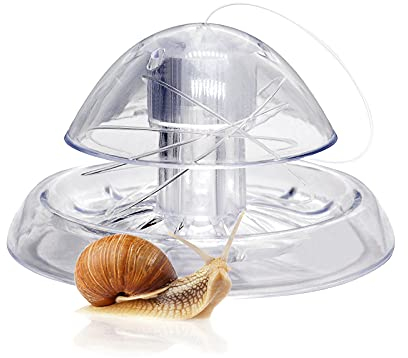 WEAVERBIRD Aquarium Schneckenfalle Snail Trap Klar Kunststoff Köder für Aquarium Pflanzen Planarian Leech Pest Catch Umwelt Aquarium Naturreiniger