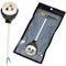 ISOLATECH GU10 Brandschutz Keramik Fassungen mit Kupfer Aderendhülsen gecrimpt VDE RoHS 230-250 Volt 2A max.100W 0,75mm 2 Kabel LED Halogen (hier: 1 Stück)
