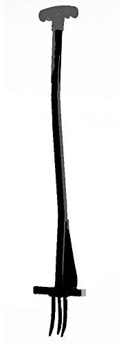 Eazitools Rag-Fork (T Handle) - 90 x 14 cm, Black - Special Edition