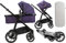 Osann Olé 3 in 1 Kinderwagen & Buggy Babywanne Sportsitz Insektenschutz Regenverdeck - Blackberry