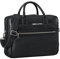STILORD 'Dawson' Sacoche Professionnelle Cuir Sac à Bandoulière Vintage Serviette XL Cartable Business Sac d'affaires pour Ordinateur 15.6 Pouces, Couleur:Noir