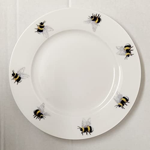 Bumble Bees Fine Bone China Plate 17 cm