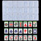 FineInno Moule en Silicone pour Résine Tuiles de Mahjong Chinois 13 Orphelins, 21 Cavités, 13 Orphans Mahjong, Culture Chinoise, Adulte, 180+
