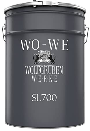 WO-WE Kulissenschwarz Innenfarbe Wandfarbe - Schwarz Matt - Deckenfarbe Dispersionsfarbe 10L