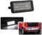 njssjd 1 x LED-Kennzeichenbeleuchtung für Volks Up! e-Up! Skoda Citigo E-Citigo Seat Mii e-Mii Canbus SMD 6500 K Xenon Weiß Rücklicht OEM 1S0943021
