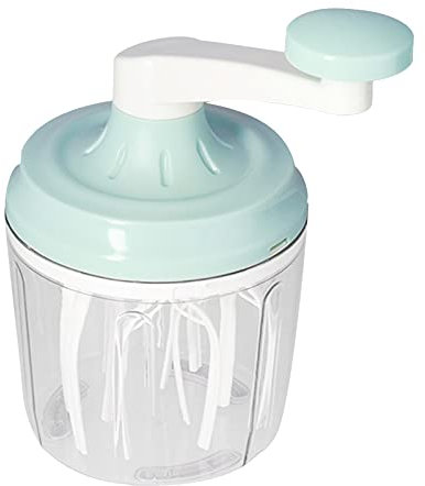 Mousseur à Lait Manuel, Batteur à Oeufs Manuel 1200 Ml Pichet à Mousse de Lait à Main, Fouet à Crème Mélangeur de Lait Fabricant de Mousse de Lait, Petit Outil de Cuisson de Mousseur à Crème Domestiqu