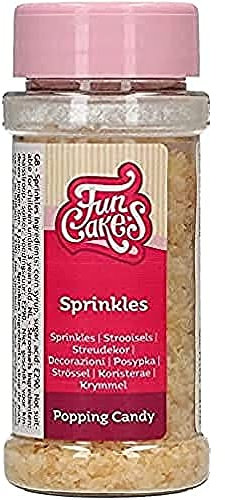 FunCakes Knallbonbons: Cake Sprinkles, Knallendes Gefühl im Mund, perfekt für Cookies und andere Leckereien. 70 g.