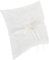 Abaodam 1 STK Ringkissen Aus Spitze Ringhalter Kissen Zubehör Für Hochzeitskissen Ringkissenhalter Kissen Ringkissen Elegantes Kissen Der Hochzeit Braut Perle Ringblume Satin Weiß
