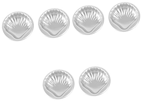 Alipis 6 Stk Schalenform Backen Kreisschablonen Silikonformen Für Seife Bad Selber Machen Kuchen Dekorativ Eisform Polymer Kuchenform Weihnachtsseifenformen Zitronensäure Perlmutt