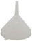 DIAH DO IT AT HOME Plastic Funnel Without Strainer Kitchen Tool Filling Oil Water Wine Pouring Fuel Spout Liquid (Diameter: 15 cm)