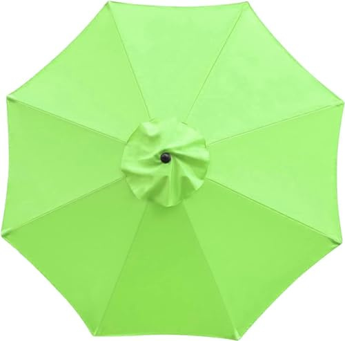XRDSHY Sonnenschirm Ersatzbezug 3m 6 Streben, UV-Schutz Ampelschirm Bezug, Wasserdicht Schirmbezug Sonnenschirm Ersatzteile für Balkon, Garten, Pool und Strand
