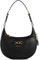 GUESS Damen Malva Hobo, Schultertasche, Schwarz