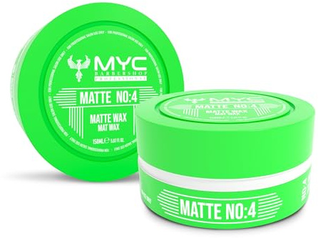 MYC Matte Wax No:4 150 ml | Hair Gel Wax | Ultra Hold | Men & Women Hair Wax | Matte Wax