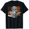 Skull Hockey United States Pride Eishockey Halloween USA T-Shirt