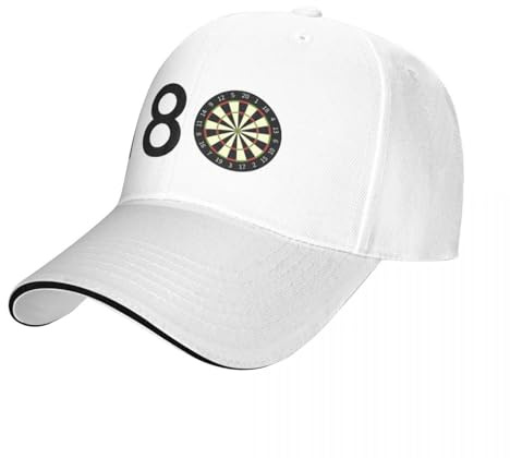 EIILHUED Darts 180 Baseball Cap Sport Cap Ball Cap Rave Anime Hut Herren Caps Damen