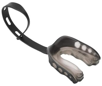 Sport Mundschutz,Mundschutz mit Riemen Sprechen möglich für American Football Kampfsport, Boxen, Kickboxen, Hockey, Football Erwachsene(2 Stücke)