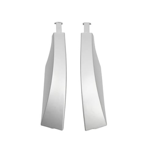 Barres De Toit Railing Capuchon Coque Couverture D'extrémité Rail Barre Toit Avant pour Land pour Rover pour Discovery 3 4 LR3 LR4 2004 2005 2006 2007 2008 2009 2010-2016 Cross Barres Rail(Argent)