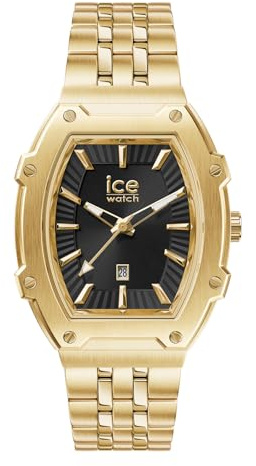 ICE-WATCH - Ice boliday Full Steel - Goldene Damenuhr mit Edelstahlarmband (Small)