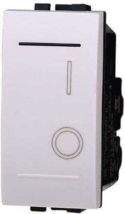 IXTRIMA Interruttore Bipolare 0-1 16A Colore BIANCO Compatibile Con Bticino Living Light