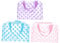 VINTORKY Trousse De Toilette Élégante Lot De 3 Pochettes De Transport Zippées en PVC pour Cosmétiques Articles De Toilette