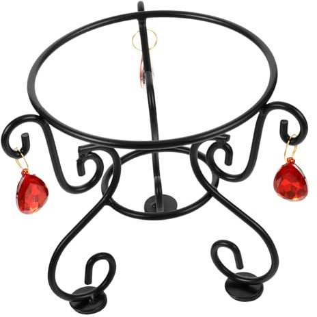 UKCOCO Garten Kugelständer Aus Robustem Metall Gazing Globe Halter Stabile Dekorative Basis Für Outdoor Deko Geeignet Für Reflexionskugeln