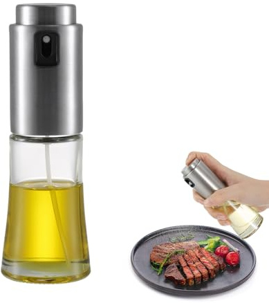 Marjoramy 70ml Spray de Cuisine Huile Cuisine de Haute Qualité, Huile d'olive Distributeur Verseur, Vaporisateur d'Huile de Cuisson pour Friteuse sans Huile, Air Fryer Accessoires pour la Cuisine