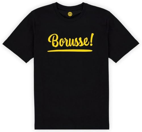 Borussia Dortmund T-Shirt - Borusse - schwarz Shirt BVB 09