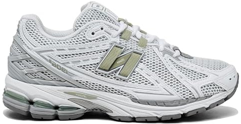 New Balance 1906 Men's Sneakers, White/Olivine, 8 UK