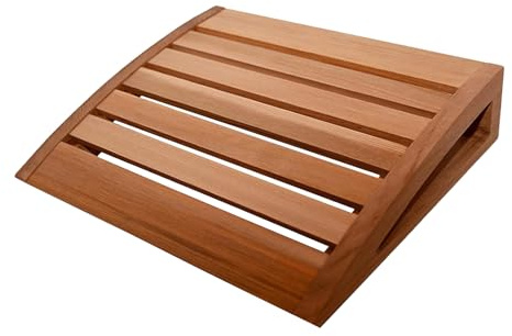 Bawiaueu Sauna Headrest - Natural Wooden Non-Slip Ergonomic,Sauna Headrest Back Cushion - for Women Men Adults Home Spa Room Resting Relaxing Relieving