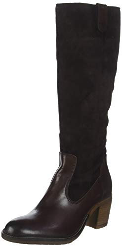 Kickers Damen Pionlong hohe Stiefel, Braun 9, 39 EU