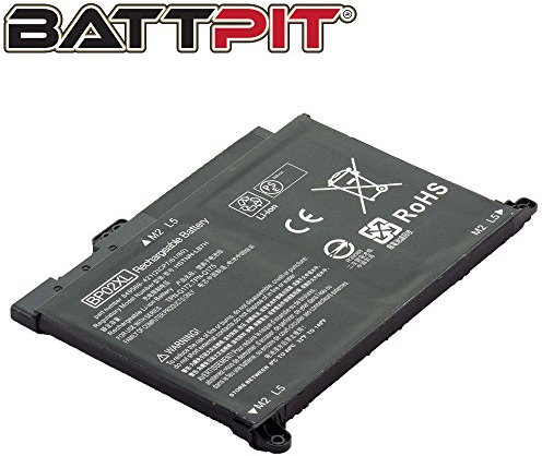 BattPit Batterie pour PC Portables HP BP02XL 849569-421 849569-541 849569-542 849569-543 849909-850 TPN-Q172 TPN-Q175 Pavilion 15-au000 15-au100 15-aw000 15-au072sa 15-au076sa - [5150mAh/41Wh]