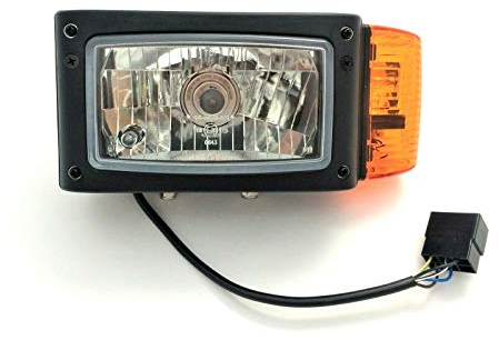 WESEM Scheinwerfer Links mit Blinker UNIVERSAL TRAKTOR BAUMASCHINEN SCHLEPPER BAGGER