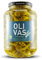 OLIVAS Gordillas / 2.500 g (Gallone) - Von Hand bestückt - ohne Kern - spanische Riesenoliven mit Peperoni